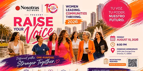 RAISE YOUR VOICE 2026 SERIE: WOMEN IN LEADERSHIP AND PUBLIC SERVICE