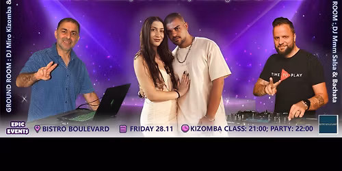 TWO ROOMS LATINO PARTY WITH DJ MMM \ud83c\udf9a, DJ MIRO\ud83c\udfa7, KALOYAN & DIANA \ud83d\udc83\ud83d\udd7a