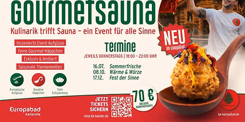 Gourmetsauna Europabad Karlsruhe