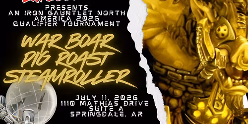 War Boar Pig Roast Steamroller