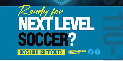 Tryouts \u26bd\ufe0f 9-11yo boys