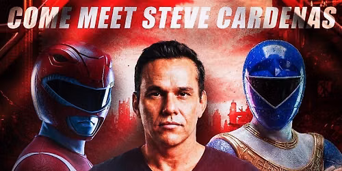 Meet Steve Cardenas the Red Power Ranger at ACME!
