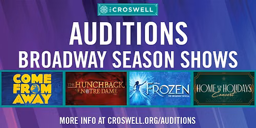 2026 Broadway Season Auditions - Fall Shows