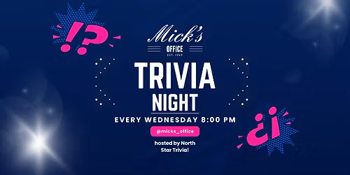 Wednesday Trivia at Mick's