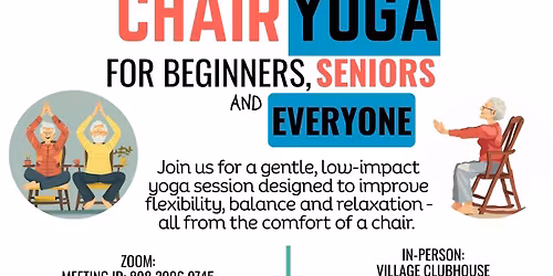 Monthly Chair Yoga