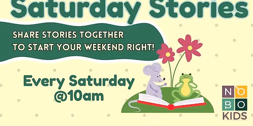 Saturday Storytime