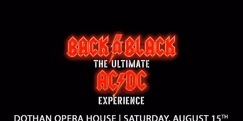 Back N Black: The Ultimate AC\/DC Experience, featuring David Jaynes of Black Jacket Symphony