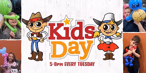 Balloon Artist on Kids Day at Pizza Ranch!