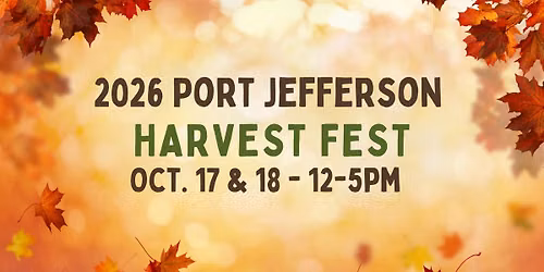 2026 Port Jefferson Harvest Festival