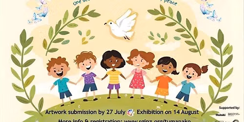 T\u016aMANAKO! HOPE! Children's art. Works for a peaceful world