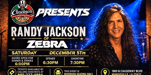 Randy Jackson of Zebra