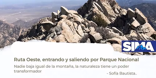 Ascenso Picacho Del Diablo 3.098msnm