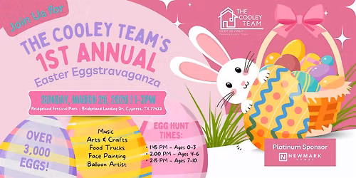 Easter Eggstravaganza Presented by The Cooley Team