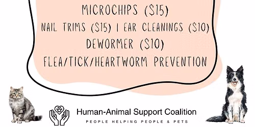 Walk-in Well Pet Appointments