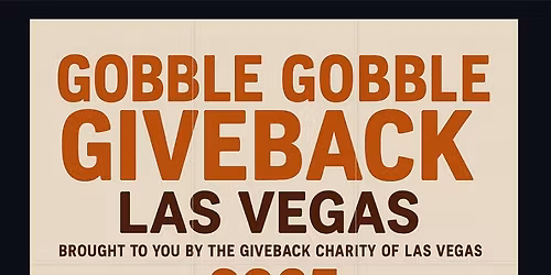 Gobble Gobble GiveBack Las Vegas 2025