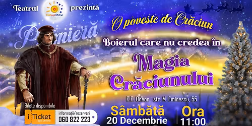 O poveste de Cr\u0103ciun: Boierul care nu credea \u00een Magia Cr\u0103ciunului