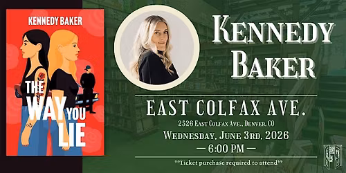 Kennedy Baker Live at Tattered Cover Colfax