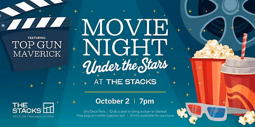 Movie Night Under the Stars at The Stacks