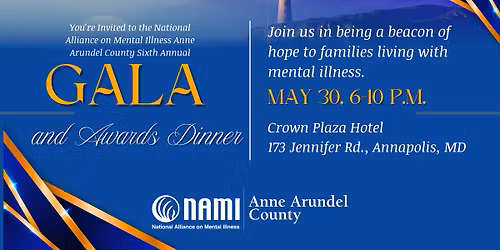 NAMI Anne Arundel County Gala and Awards Dinner