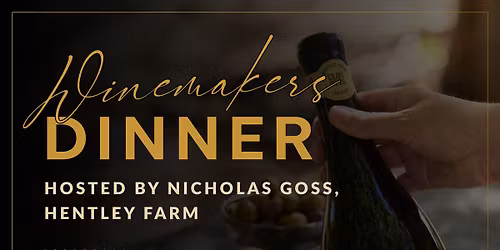 6-Course Degustation Winemakers Dinner hosted by Nicholas Goss