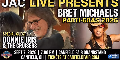 Donnie Iris and the Cruisers Opener for Bret Michaels