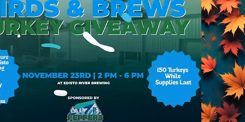 Birds & Brew Turkey Give-Away