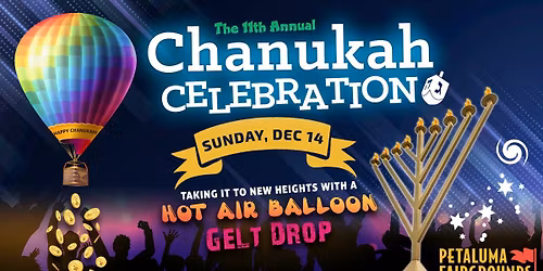 Chanukah Celebration & Hot Air Balloon Gelt Drop