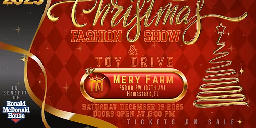 Christmas Fashion Show & Toy Drive