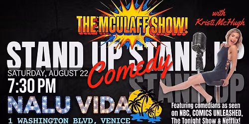 The MCULaff Show! Live Stand Up Comedy in Venice, CA