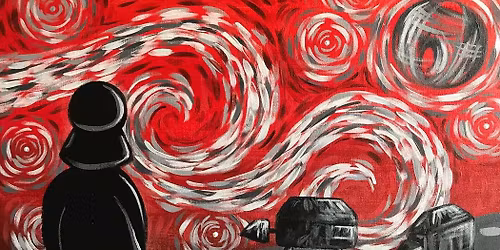 Paint and Sip Event: A Dark and Starry Night