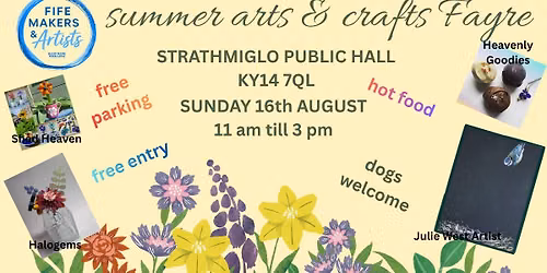 Fife Makers and Artists Summer Craft Fayre