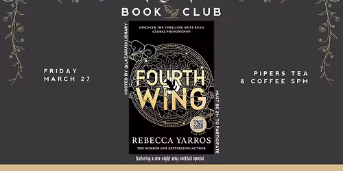 Spicy Sips Book Club at Pipers 