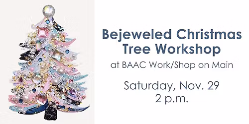 Bejeweled Christmas Tree Workshop