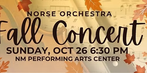 Norse Orchestra Fall Concert