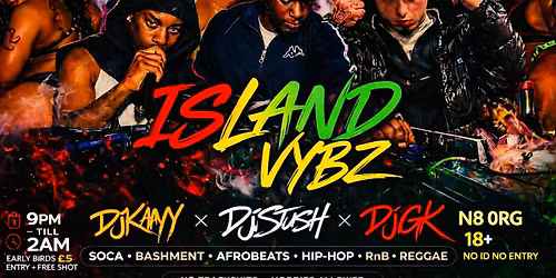 ISLAND VYBZ NORTH LONDON PARTY 