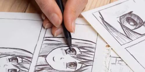 Anime and Cartoon Drawing Class