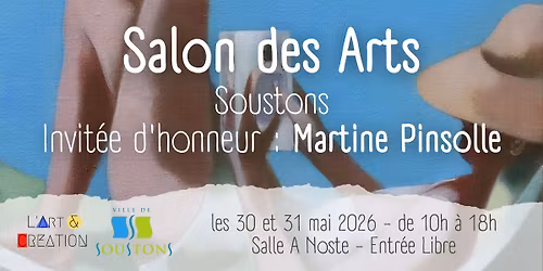 Salon des Arts de Soustons - 30 et 31 mai 2026 - Salle A Noste