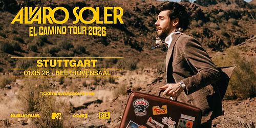 Alvaro Soler - El Camino Tour 2026 - Stuttgart