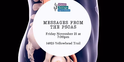 Messages from the Psoas: A Friday Night Reset for Body & Mind