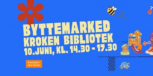 Byttemarked p\u00e5 Kroken bibliotek