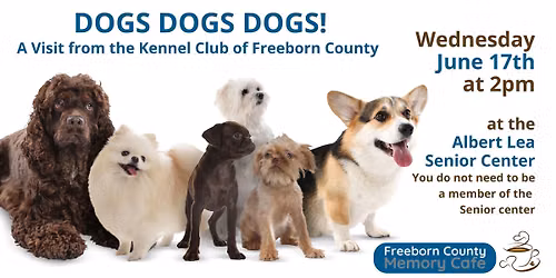 The Kennel Club of Freeborn County visits the Memory Cafe