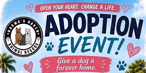 Adoption Event \ud83d\udc3e\ud83c\udf66