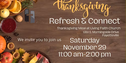 Refresh & Connect Thanksgiving Meal