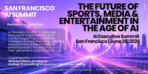 THE FUTURE OF AI IN SPORTS, ENTERTAINMENT, MEDIA & CREATOR ECONOMY
