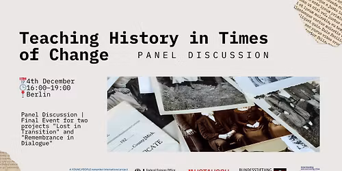 Teaching History in Times of Change - Panel Discussion