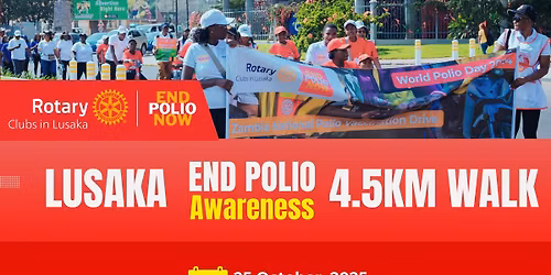 End Polio Awareness Campaign_LUSAKA