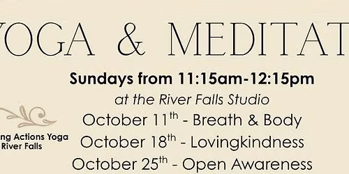 Yoga & Meditation at Inspiring Actions Yoga