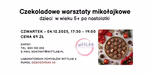 Czekoladowe warsztaty miko\u0142ajkowe