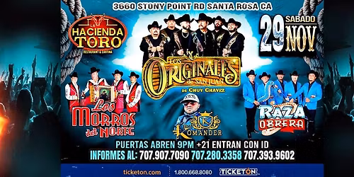 LOS ORIGINALES DE SAN JUAN DE CHUY CHAVEZ & MAS