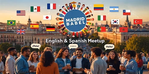 Copy of Madrid Babel - English & Spanish Meetup